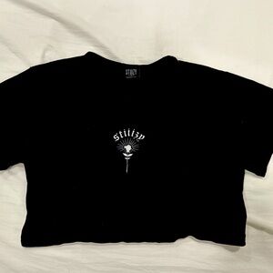Stizzy graphic crop top